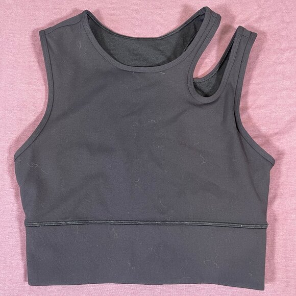 lululemon athletica Tops - Lululemon Mastered Motion Cropped Tank Black - Size 6